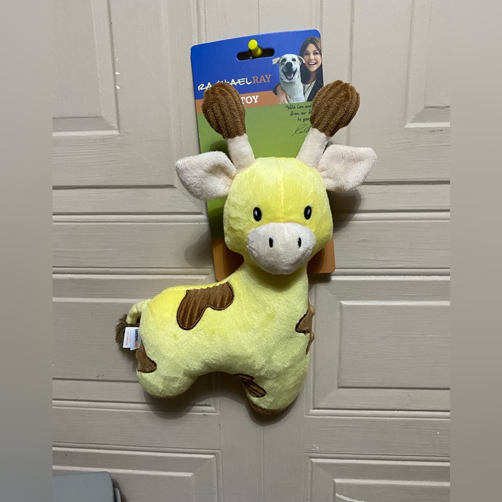 Rachael Ray Brand New Giraffe Dog Toy With Squeaker.